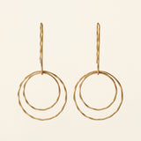 FLOW CIRCLE- 18K forgyldt sølv