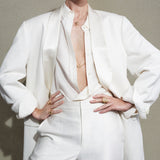 4 TUNE RING TALL - mat 18K forgyldt sølv