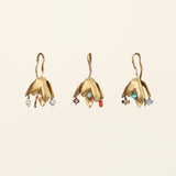 Griet ørering Marlene Juhl Jørgensen 18k forgyldt sølv