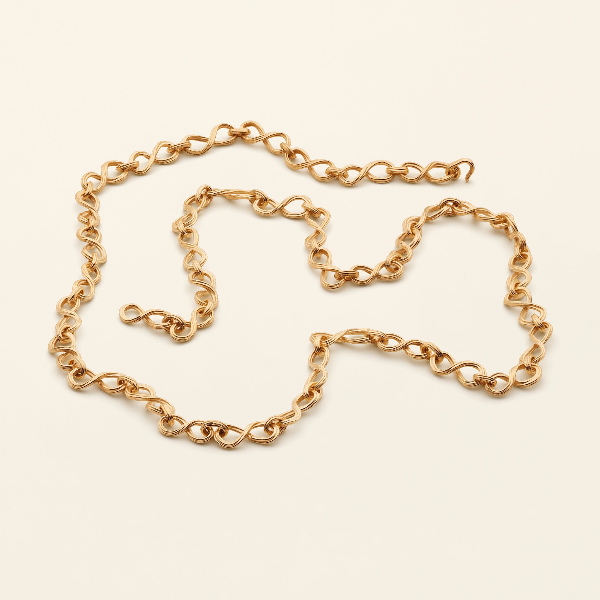 MINI MAYOR HALSKÆDE-forgyldt sølv