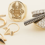 VICTORY RING - 18K guld med diamanter