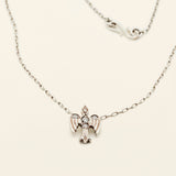 MEDIUM BIRD HALSKÆDE - sølv