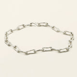 FLOW LARGE HALSKÆDE - sølv