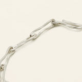 FLOW THIN HALSKÆDE - sølv