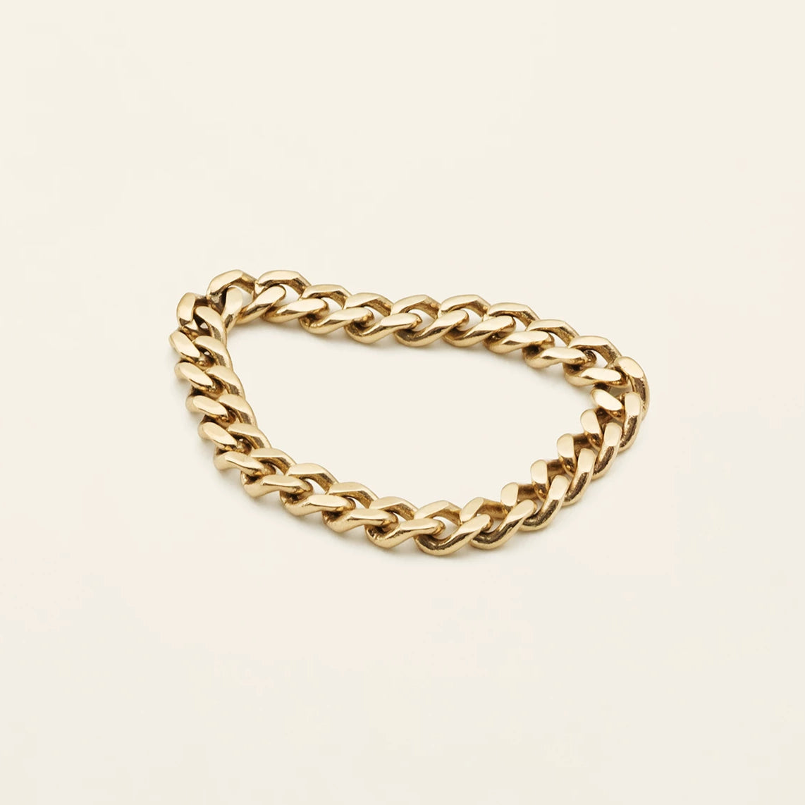 MEDIUM KÆDERING - 18 karat gold