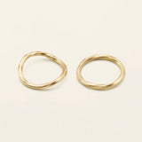 THIN FLOW RING - 18 karat guld