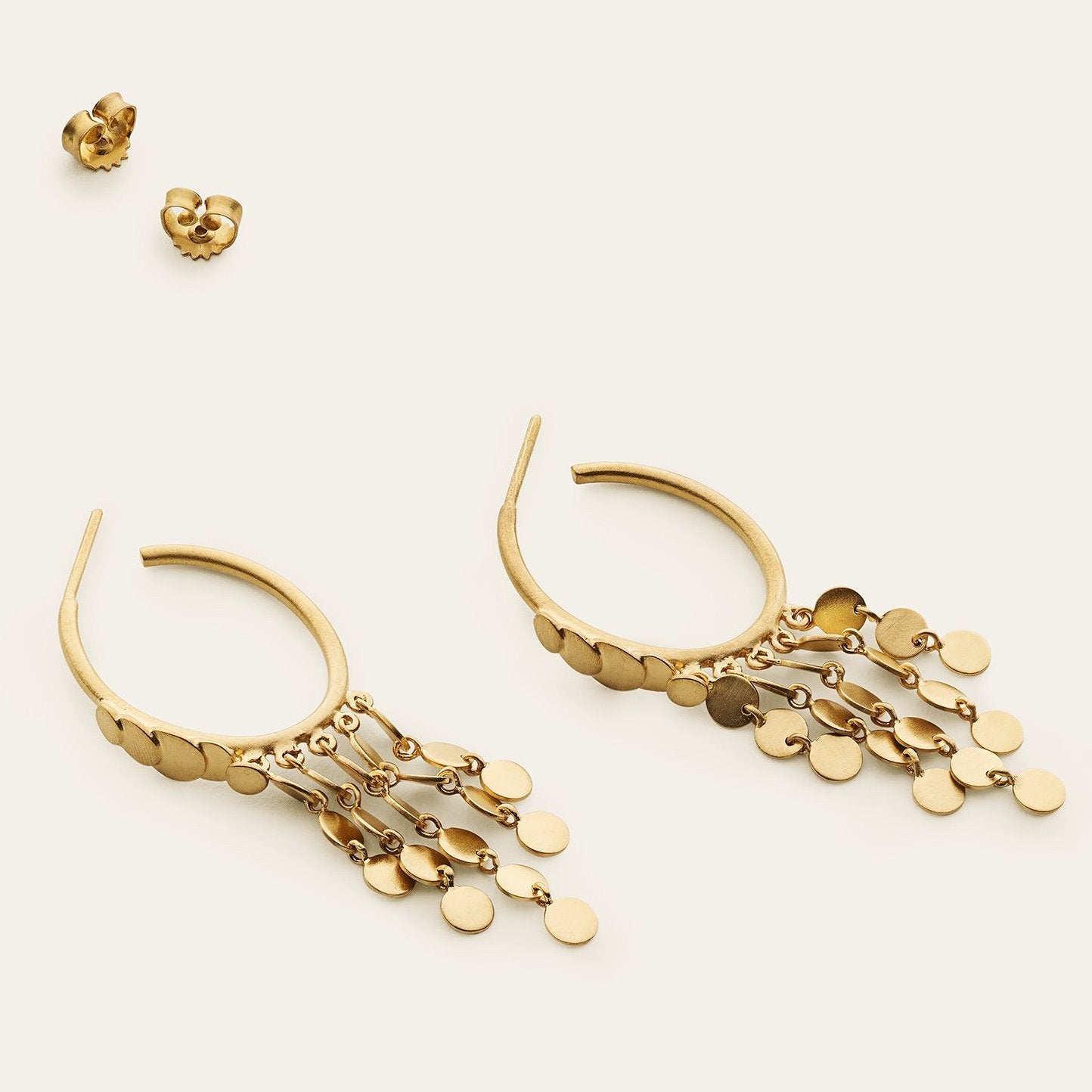 disk hoops forgyldt sølv marlene juhl jørgensen