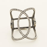 cirkel ring med diamanter marlene juhl jørgensen