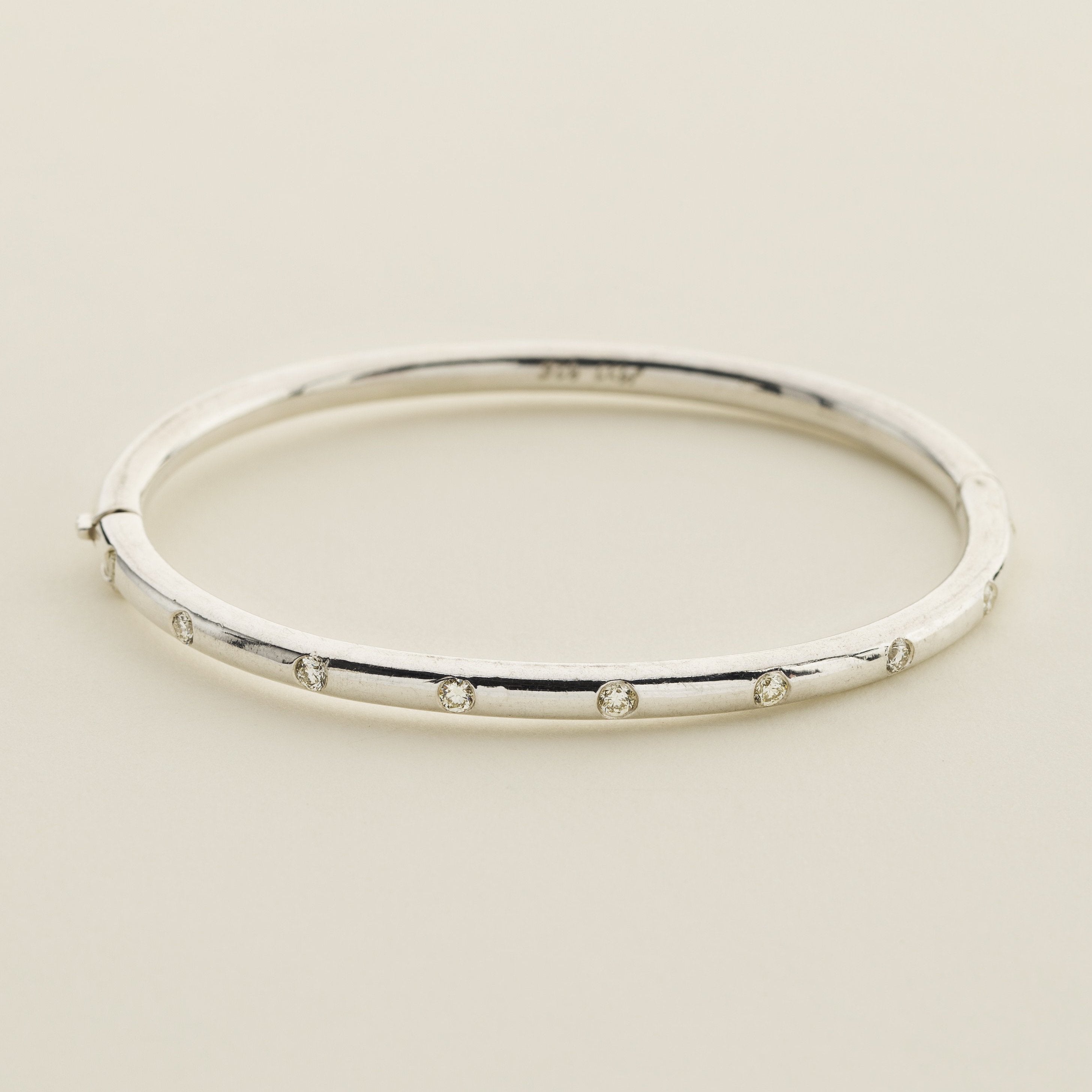 sølv armring med diamanter marlene juhl jørgensen