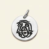 Star Sign Virgo - Silver