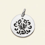 Star Sign Scorpio - Silver