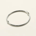 HOOK BANGLE - sølv