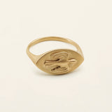 PERSIAN SIGNETRING - 18 karat guld
